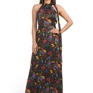 Sachin + Babi Kayla Gown Noir Wildflower